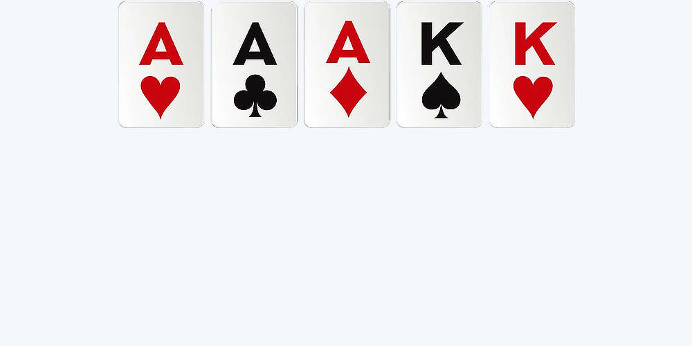 Full house combination in poker hand rankings explained – Poker for Beginner